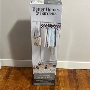 Better Homes And Gardens Adjustable Garment Rack - Silver